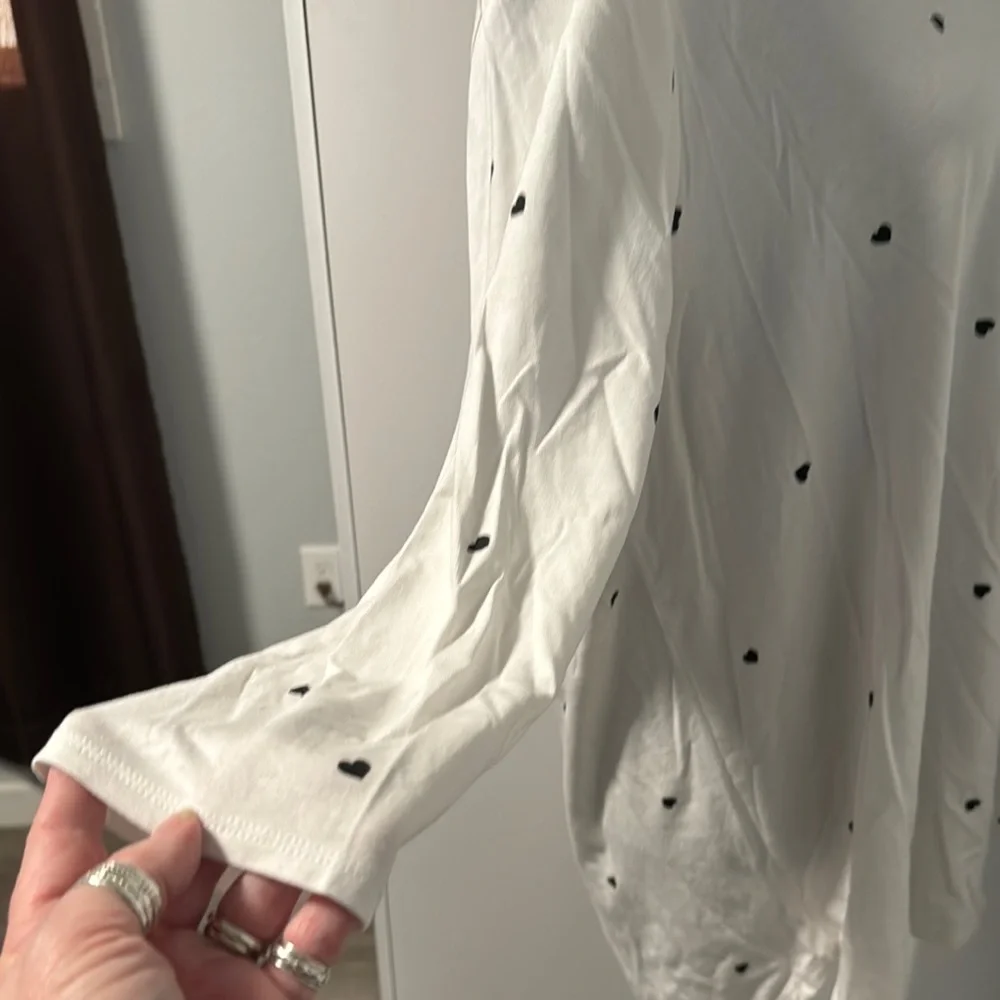 Cynthia Rowley White Boxy 3/4 Sleeve Tunic - Picture 4 of 5